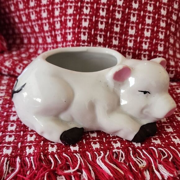 Vintage Piggy Planter - Picture 1 of 7
